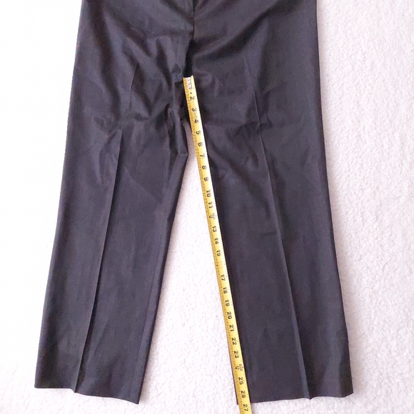 Lafayette 148 Barrow Wool Blend Gray Dress Pants Women's Sz 14 - Picture 11 of 13